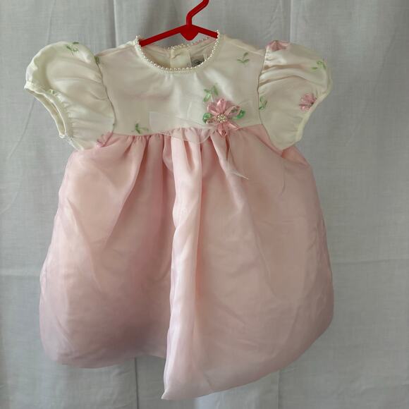 Rare Editions Vintage Union Made Baby Girl Event Party Dress 24 Months - Picture 1 of 7